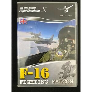PC F-16 Fighting Falcon Flight Simulator X Add-On (USK) US Shipper